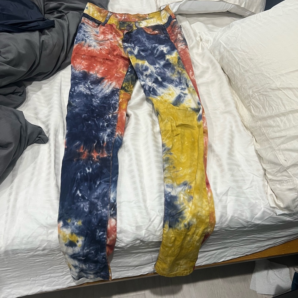 Colorful Tie-Dye Pants